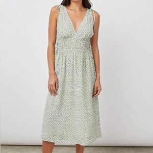 Rails Constantine Midi Dress in Green Garden Size Large